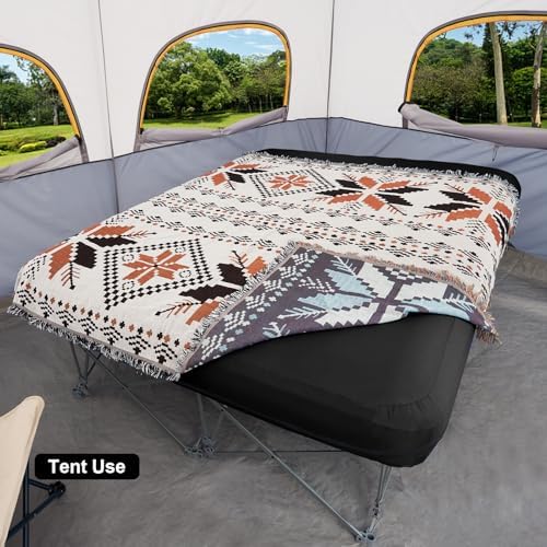 KAMPKEEPER Camping Cot for Adults with Air Mattress, No Air Pump - Image 3