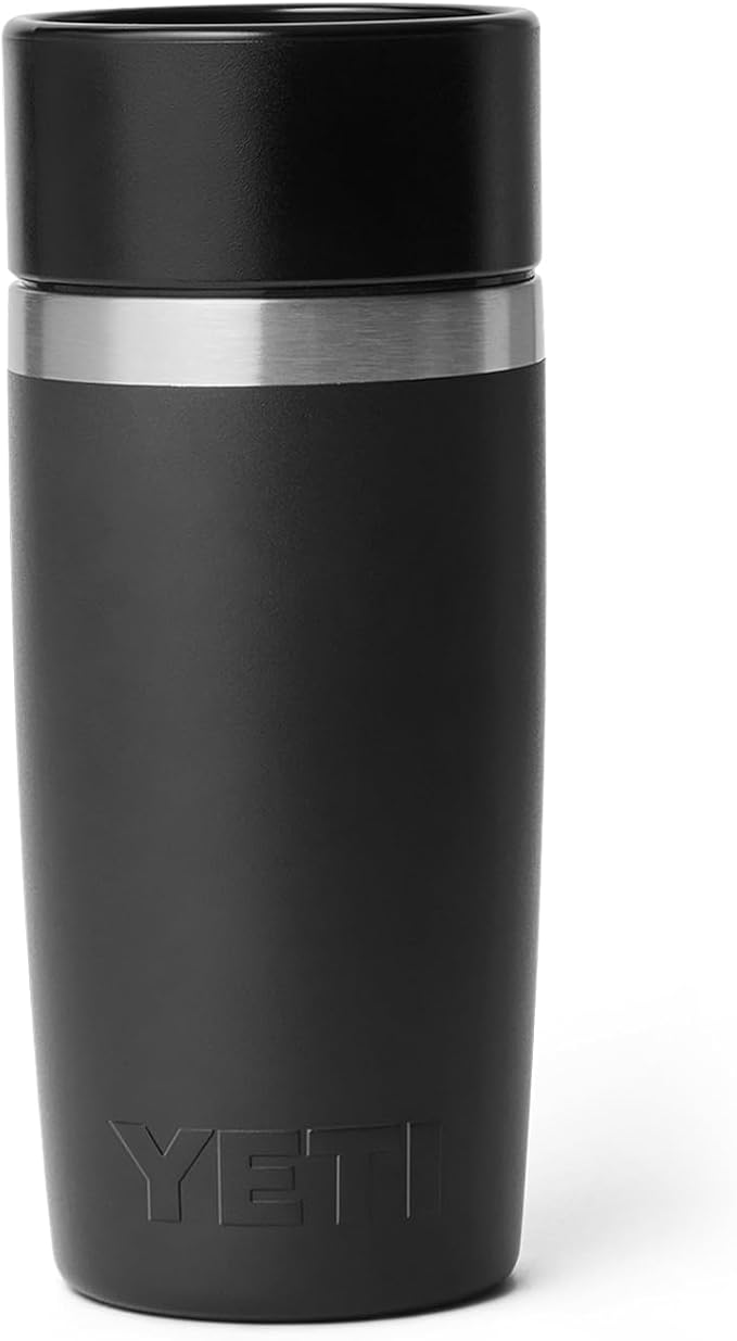 YETI Rambler 12 oz Travel Bottle, Stainless Steel, Vacuum Insulated with Leakproof Commuter Cap, Black - Image 7