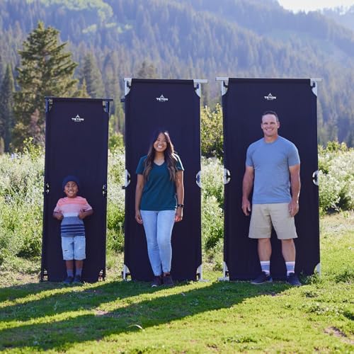 Teton Outfitter Camping Cot, Heavy-Duty Oversized Folding Cot for Adults, Comfortable Elevated Sleeping Bed, Easy Setup - Image 6