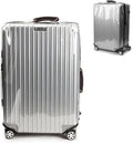 Transparent PVC Suitcase Cover, No Disassembly Required Clear Luggage Protector by Linpr