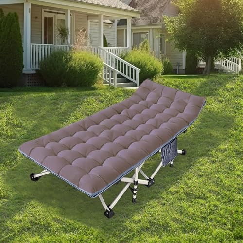 2-Pack Oversize XXL Cot with Mattress, Camping Cots for Adults - Image 6