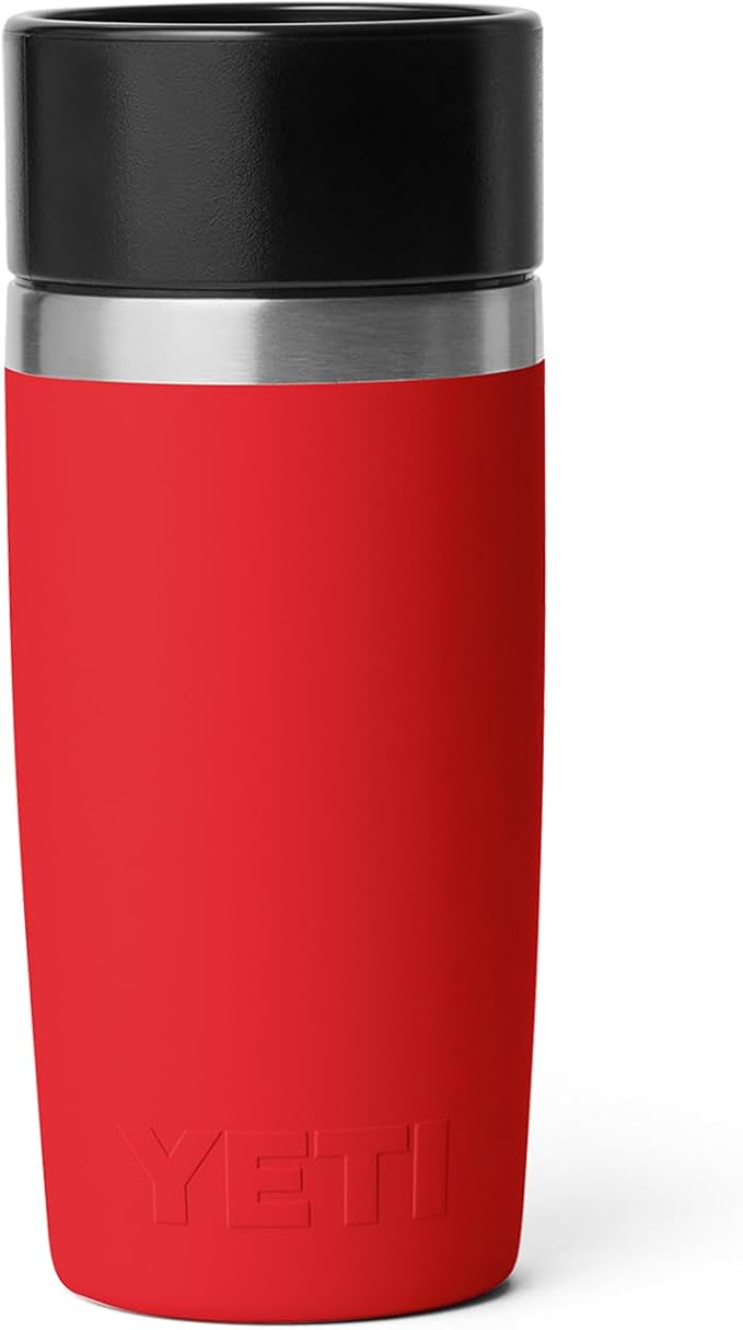 YETI Rambler 12 oz Travel Bottle, Stainless Steel, Vacuum Insulated with Leakproof Commuter Cap, Rescue Red - Image 7
