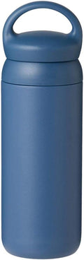 KINTO 21094 Day-off Tumbler, 16.9 fl oz (500 ml), Navy, Double Wall Vacuum Construction, Thermal and Cold Insulation, Water Bottle by Unknown