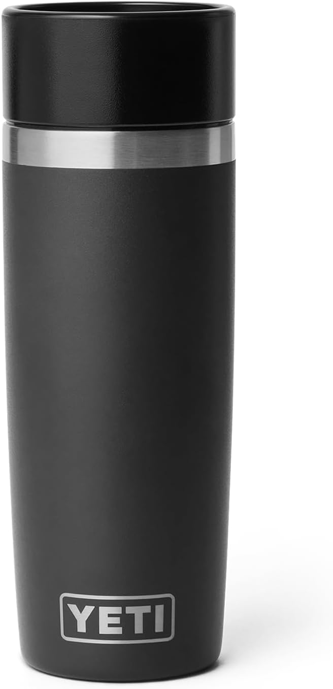 YETI Rambler 16 oz Travel Bottle, Stainless Steel, Vacuum Insulated with Leakproof Commuter Cap, Black - Image 5