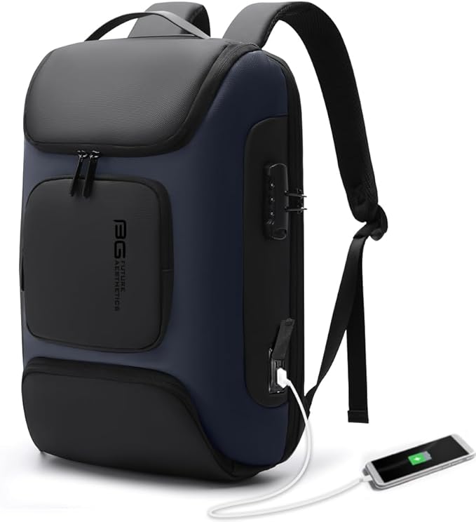 BANGE Anti Theft Backpack, Slim Laptop Backpacks Fit - Image 8