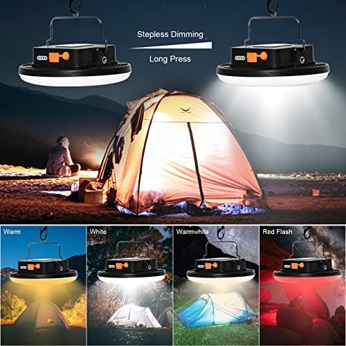 16500mAh Rechargeable Camping Light with Remote - Image 2