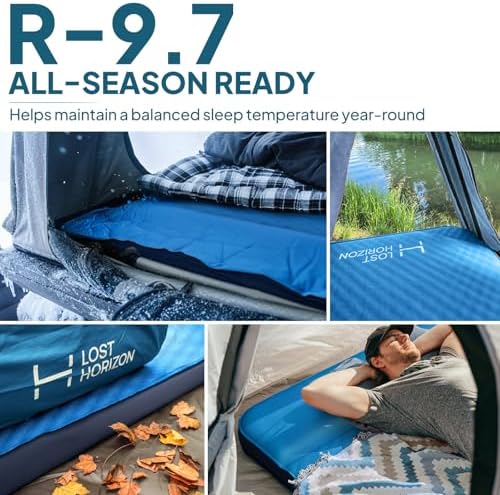 Lost Horizon Self-Inflating Foam Camping Mattress, Twin, 3" Thick - Image 5