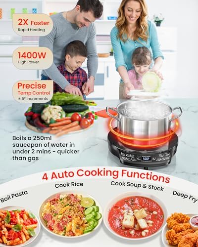 Nuwave Portable Induction Cooktop Diamond with Probe, 100°F to 500°F - Image 4