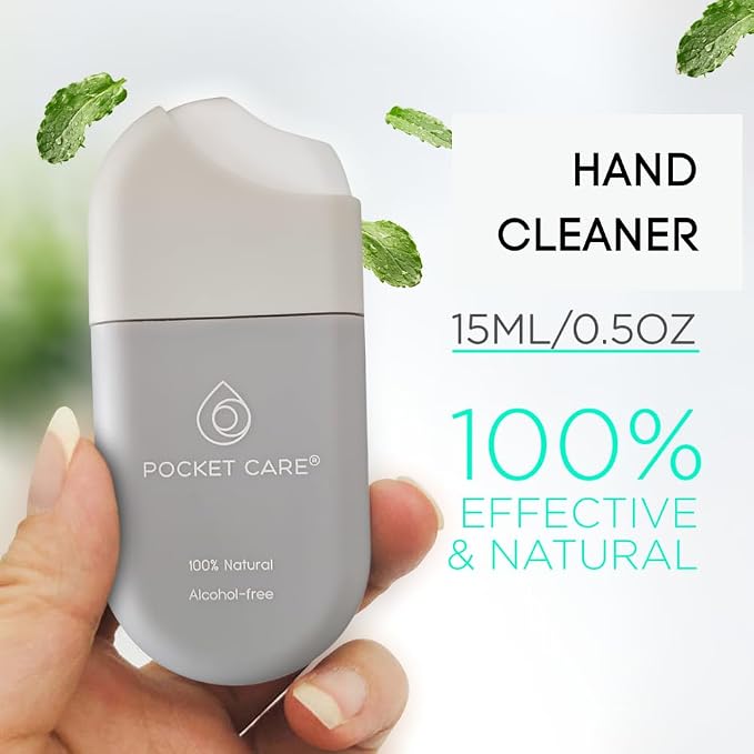 POCKET CARE | 3 Pack Mint-Scented Hand cleanser Spray 15 ml - Image 2