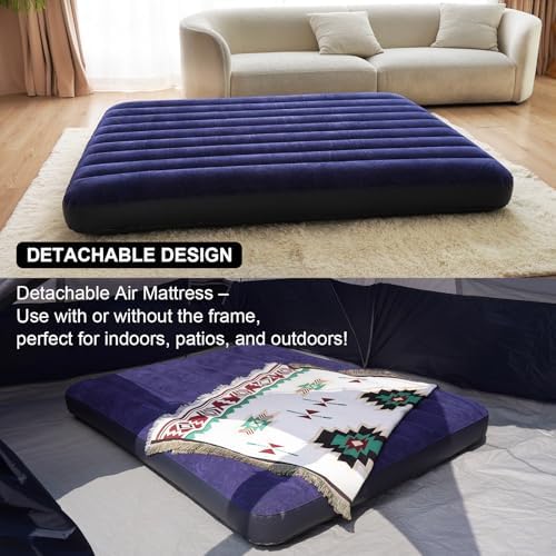 KAMPKEEPER Camping Cot for Adults with Air Mattress, No Air Pump - Image 7