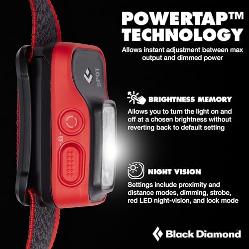 BLACK DIAMOND Spot 400 Headlamp, AAA Powered, Dimmable, Bright, BD Octane - Image 3