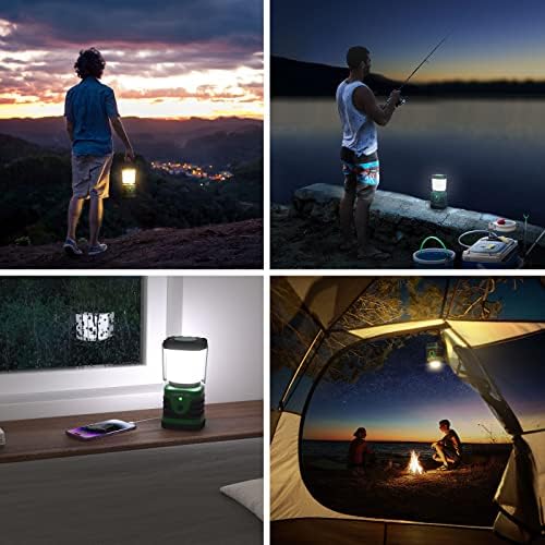 Lepro 1000LM LED Camping Lantern Rechargeable, 4400mAh, 4 Light Modes - Image 6