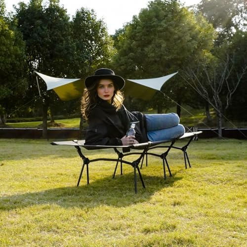 Ultralight Camping Cot for Adults, Aluminium Backpacking Folding Bed - Image 5