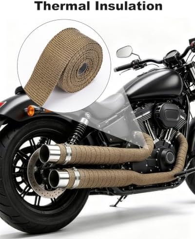 Fireproof Pipe Wrap Stove Chimney Pipe Cove rCamping Wood Stove Chimney Pipe Wrap (Fireproof Pipe Wrap) - Image 6