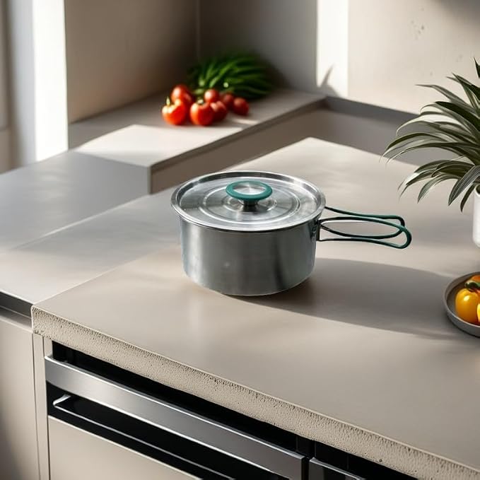 Stainless Steel Camping Cookware, and quick to heat up. Compact camping - Image 9