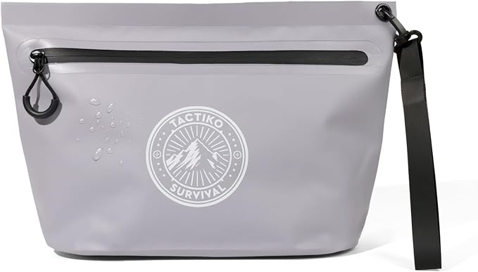 Tactiko Heavy-Duty Splash Water Resistant Zipper Pouches by TactikoSurvival