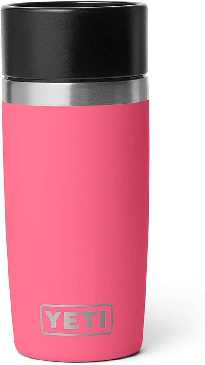 YETI Rambler 12 oz Travel Bottle, Stainless Steel, Vacuum Insulated with Leakproof Commuter Cap, Tropical Pink - Image 5