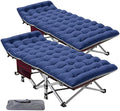 ABORON Camping Cot for Adults, 28 in Wide Folding Bed with Mattress by ABORON