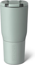 BrüMate Nav 25oz 100% Leak Proof Insulated Travel Tumbler with Magnetic BevLock™ Lid - Double Wall Cup-Holder Friendly Stainless Steel Mug (Sage) by Br%C3%BCMate