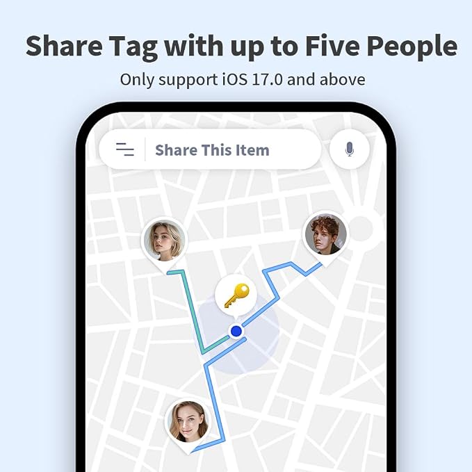 Air Tracker Tag, Smart Tracker Item Finders Compatible - Image 6