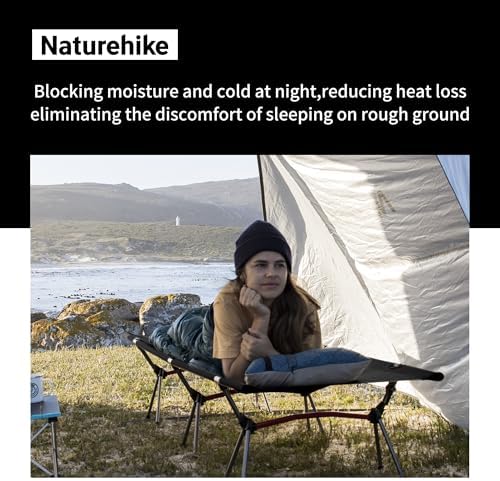 Naturehike ArmyWild Folding Camping Cot, Height Adjustable Ultralight Backpacking Cot, Portable Camping Bed for Camping Hiking Travel Home - Image 5