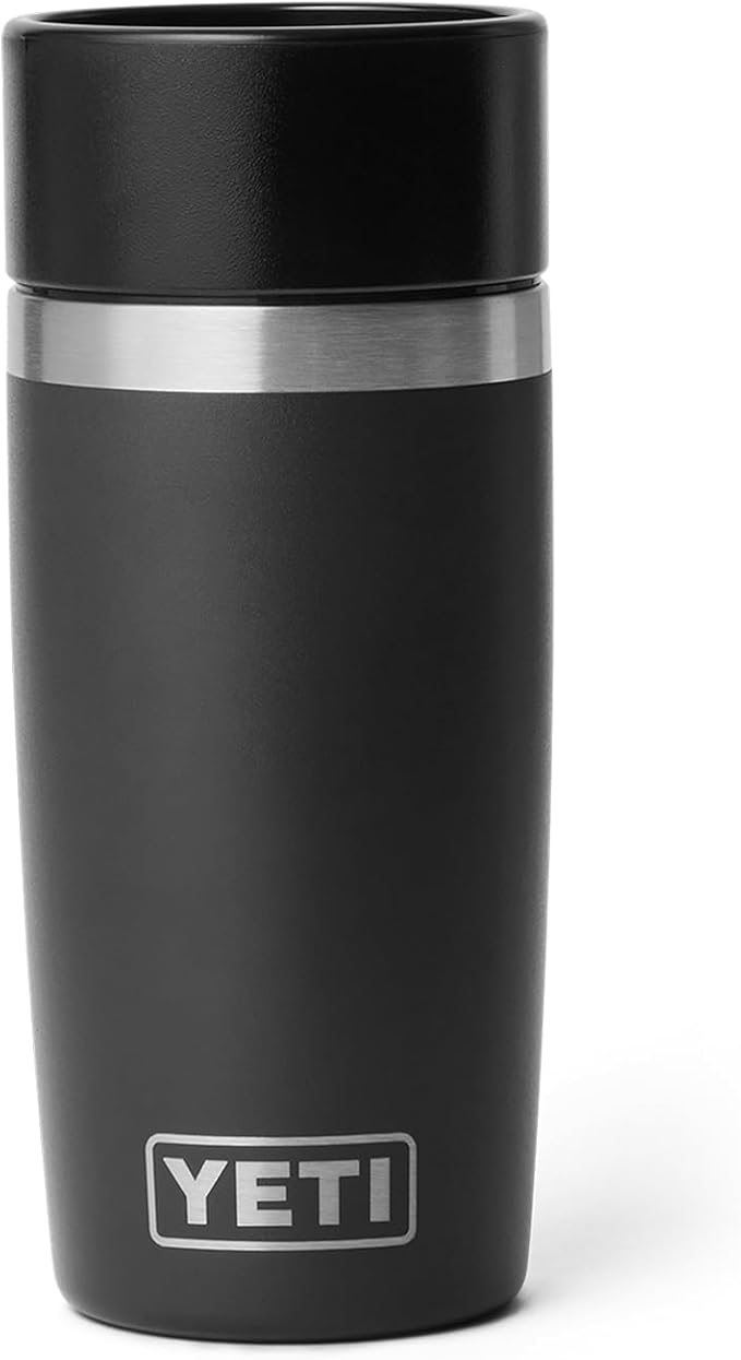 YETI Rambler 12 oz Travel Bottle, Stainless Steel, Vacuum Insulated with Leakproof Commuter Cap, Black - Image 5
