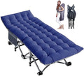LILYPELLE Folding Camping Cot, Extra Wide Heavy Duty Sleeping Cots by LILYPELLE