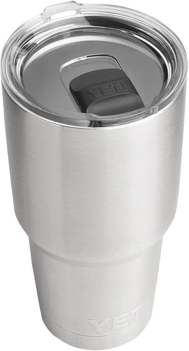 YETI Rambler 30 oz Stainless Steel Vacuum Insulated Tumbler w/MagSlider Lid, Stainless - Image 4