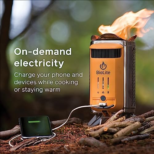 BioLite CampStove 2+ Wood Burning, Electricity Generating & USB Charging Camp Stove - Image 4