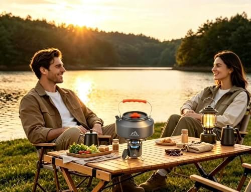 THTYBROS Alcohol Stove Set with Foldable Stand Camping Stove - Image 5