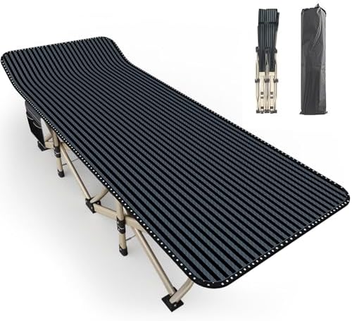 ATORPOK Oversized Camping Cot for Adults, Extra Wide 31.5'' Folding Bed by Enjoyyouroutdoorlife