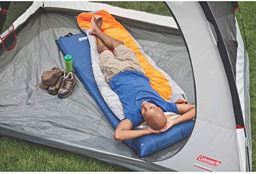 Coleman Self-Inflating Sleeping Pad with Pillow, Lightweight Inflatable Camp Pad with Extra Support & Quick Deflation, No Air Pump Needed - Image 4