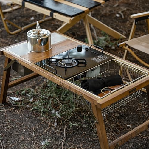 Naturehike Camping Gas Stove for IGT Table, Folding Isobutane Stove with Carry Bag, Portable Camp Stove for Outdoor Car Camping Cooking Tailgating - Image 2