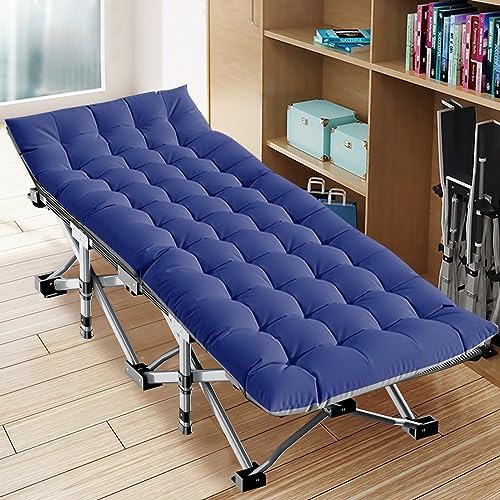 LILYPELLE Folding Camping Cot, Extra Wide Heavy Duty Sleeping Cots - Image 5