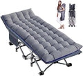 LILYPELLE Folding Camping Cot, Extra Wide Heavy Duty Sleeping Cots by LILYPELLE