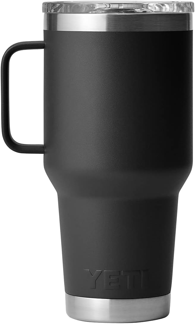 YETI Rambler 30 oz Travel Mug, Stainless Steel, Vacuum Insulated with Stronghold Lid - Image 3
