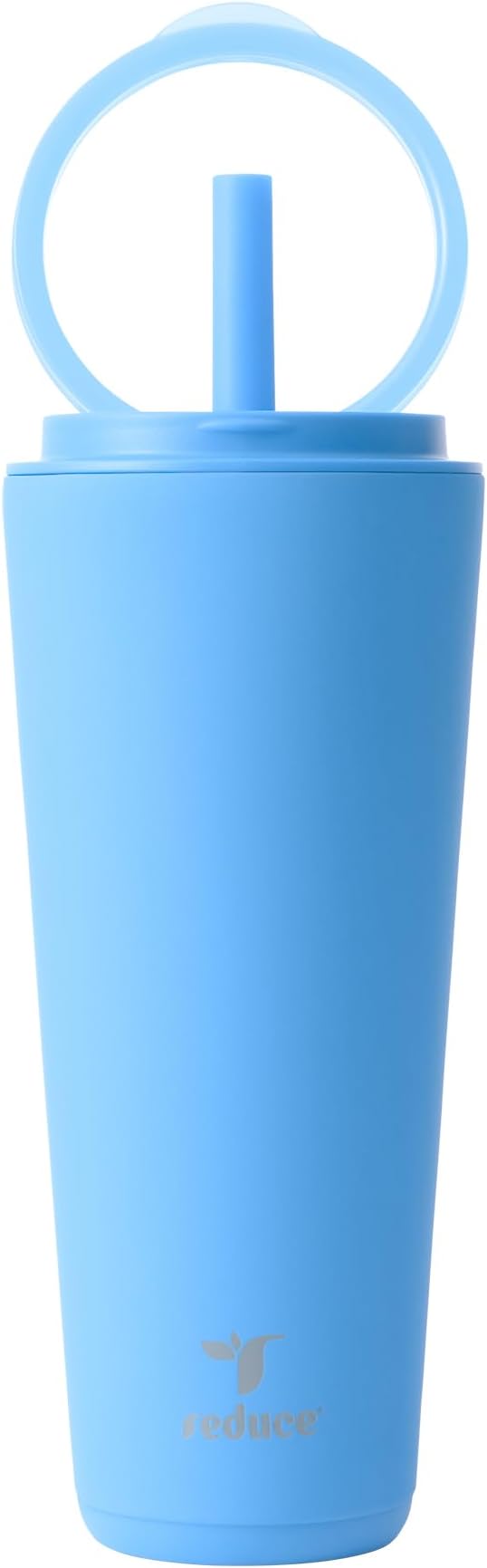 REDUCE Halo 32 oz Stainless Steel Vacuum Insulated Tumbler - Spill Proof Travel Mug with Flip Handle Lid - Keeps Drinks Cold for 32 Hrs - Dishwasher Safe - Cupholder Friendly - Oahu Blue by Reduce