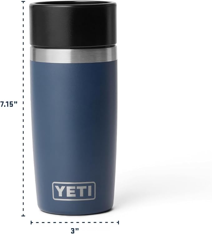 YETI Rambler 12 oz Travel Bottle, Stainless Steel, Vacuum Insulated with Leakproof Commuter Cap, Cherry Blossom - Image 6