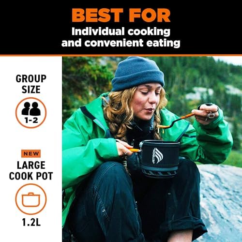 Jetboil TrailCook 1.2L Camping and Backpacking Stove Cooking System with Adjustable Heat Control, New for 2026 - Image 3