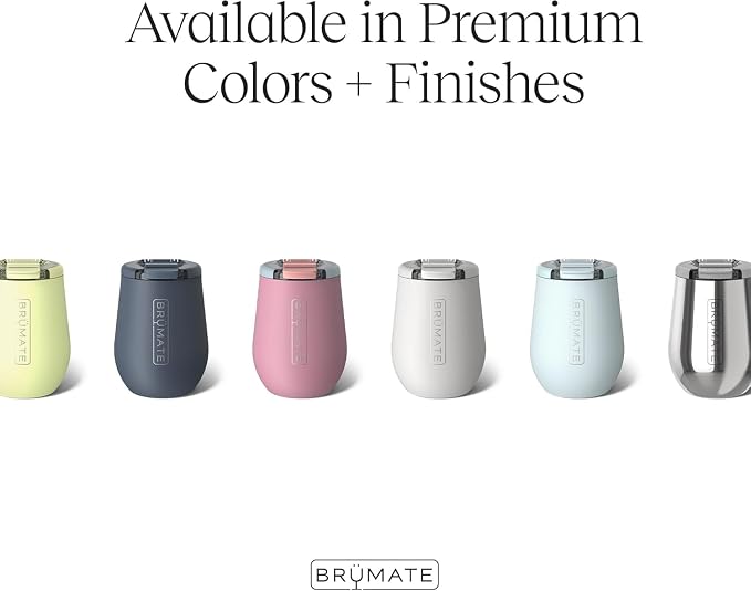 BrüMate Uncork'd 14oz 100% Leakproof Insulated Wine Tumbler | Locking Lid | Insulated Stainless Steel Wine Glass | Perfect For Travel & Outdoors | BPA-Free (Guava) - Image 2