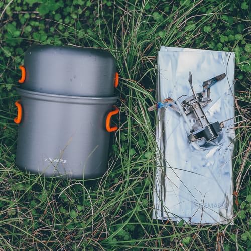 Fire-Maple Camping Pot Bowl Foldable Backpacking Solo Cooking Set - Image 3
