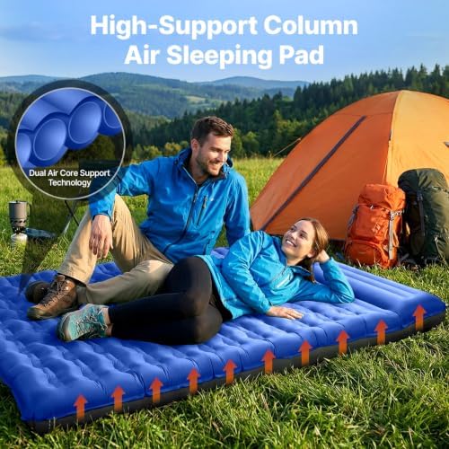 OGERY Sleeping Pad, Ultralight Inflating Camping Pad with 6" Extra-Thick - Image 2