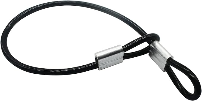 5 Pcs 4mm Wire 36 inch Vinyl Coated Stainless Steel Cable by Floyutin