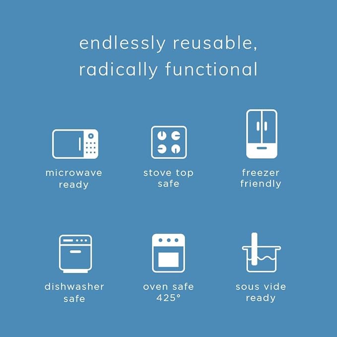 Stasher Premium Silicone Reusable Food Storage Stand-Up Mini Bag, Sous Vide - Image 2
