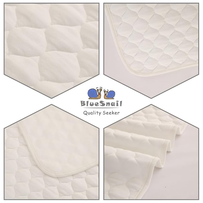 BlueSnail Washable Underpads, Super Absorbent and Waterproof Bed Pds, Portable - Image 2