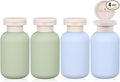 ASEVAT 3.4 oz/4 Pack Travel Bottles by ASEVAT