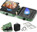 2 Burner Camping Stove,Portable Propane Camp Stove,Folding Gas Stove by Unknown