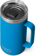 YETI Rambler 24 oz Mug, Vacuum Insulated, Stainless Steel with MagSlider Lid by YETI