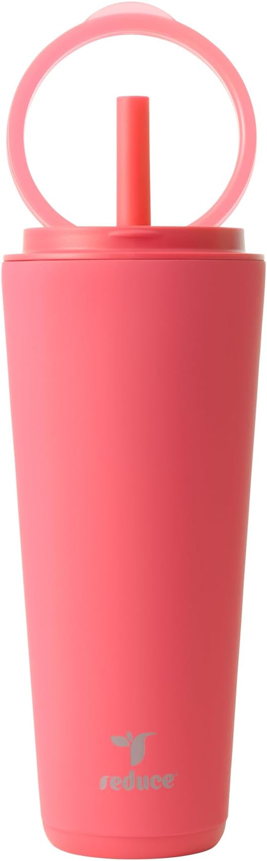 REDUCE Halo 32 oz Stainless Steel Vacuum Insulated Tumbler - Spill Proof Travel Mug with Flip Handle Lid - Keeps Drinks Cold for 32 Hrs - Dishwasher Safe - Cupholder Friendly - Daquiri by Reduce