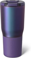 BrüMate Nav 25oz 100% Leak Proof Insulated Travel Tumbler with Magnetic BevLock™ Lid - Double Wall Cup-Holder Friendly Stainless Steel Mug (Dark Aura) by Br%C3%BCMate